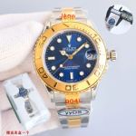 YYDS Factory Replica ROLEX Yachtmaster Original Stainless Steel EAT2824  Blue White 37MM Watch